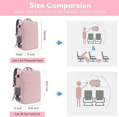 Taygeer Travel Laptap Backpack for Women