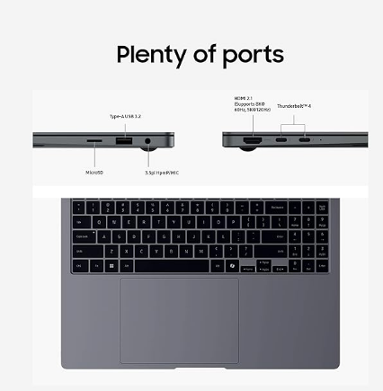 SAMSUNG Galaxy Book4 Pro 16” Touchscreen Laptop – Intel Core Ultra 7-155H Processor – 32GB Memory & 1TB SSD