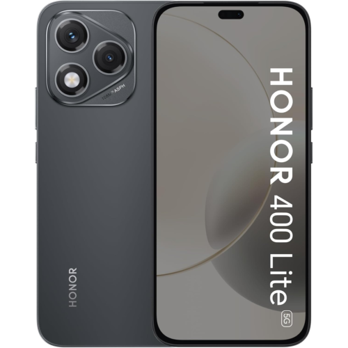 HONOR 400 Lite 5G – 8GB RAM 256GB ROM, 108MP Motion Sensing Camera, 120Hz 6.7 Inch AMOLED Display, Velvet Black – Middle East Version (UAE Type Approved)